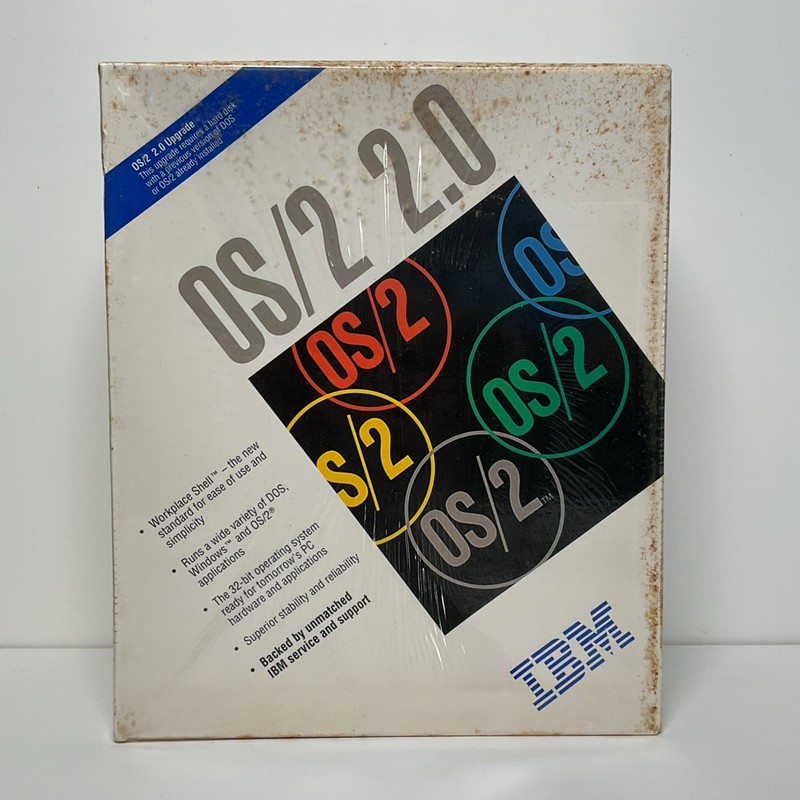 IBM OS/2 Version 2.00 5.25” Diskettes 10G6000 Factory Sealed NOS