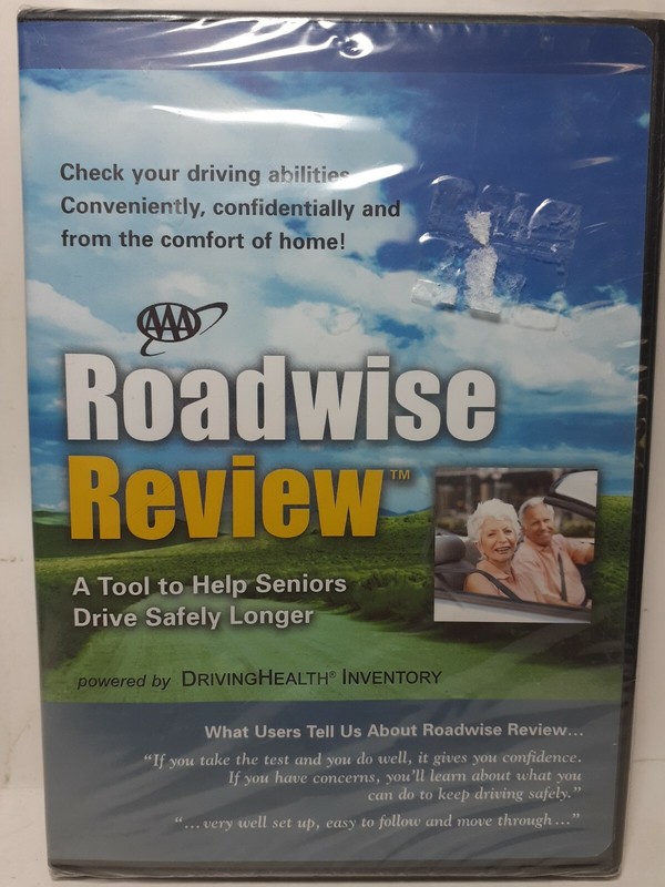 AAA Roadwise Review Help Seniors Drive Safely Longer (PC DVD-Rom 2004)