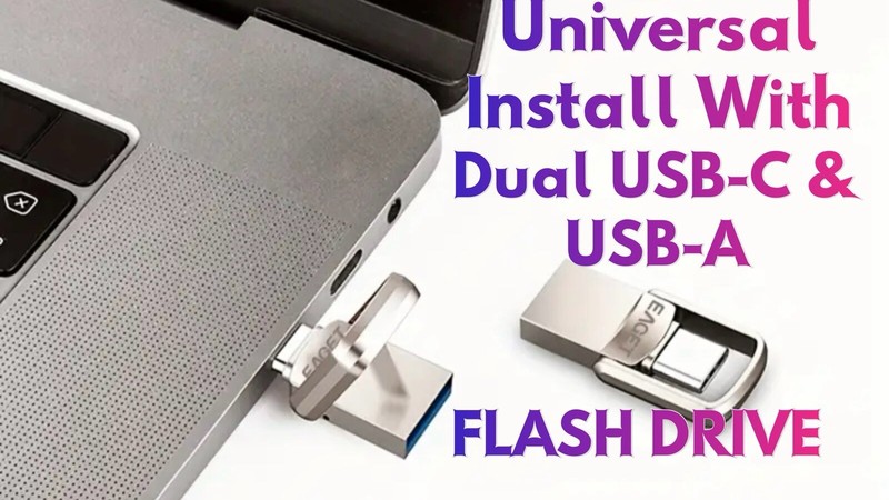 Linux 13-in-1 Multi-Boot USB Installer | Dual USB-A & USB-C | For Windows or Mac gallery