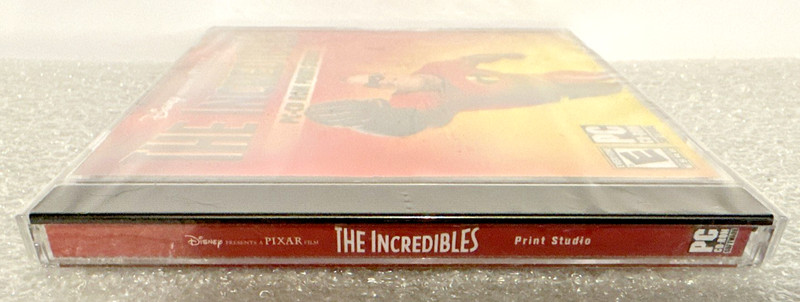 Disney Interactive Pixar THE INCREDIBLES PC-CD ROM Print Studio Brand New Sealed gallery
