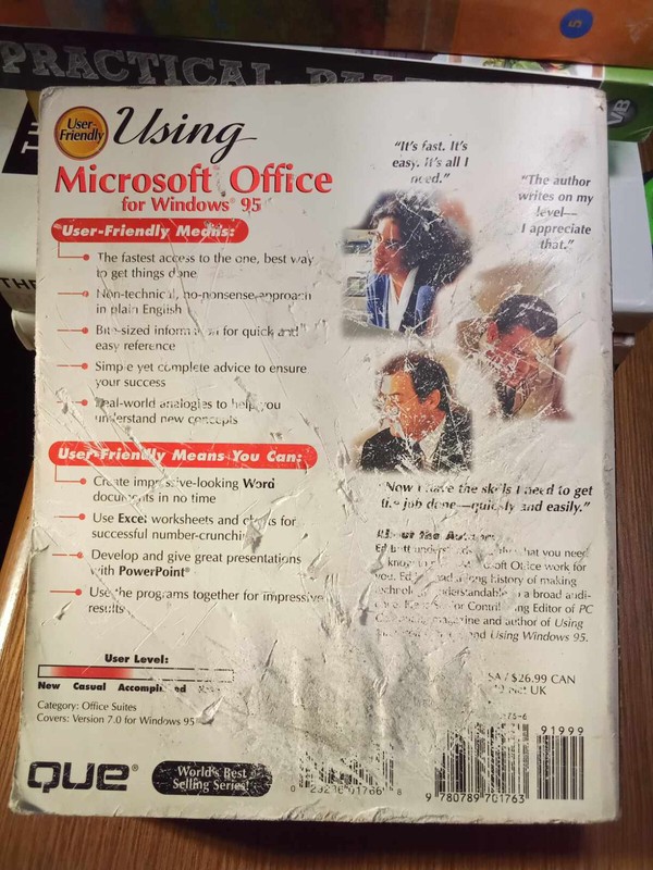 2 BOOKS Office '07 Unopened [+ Using MS Office 95 - with disc] gallery