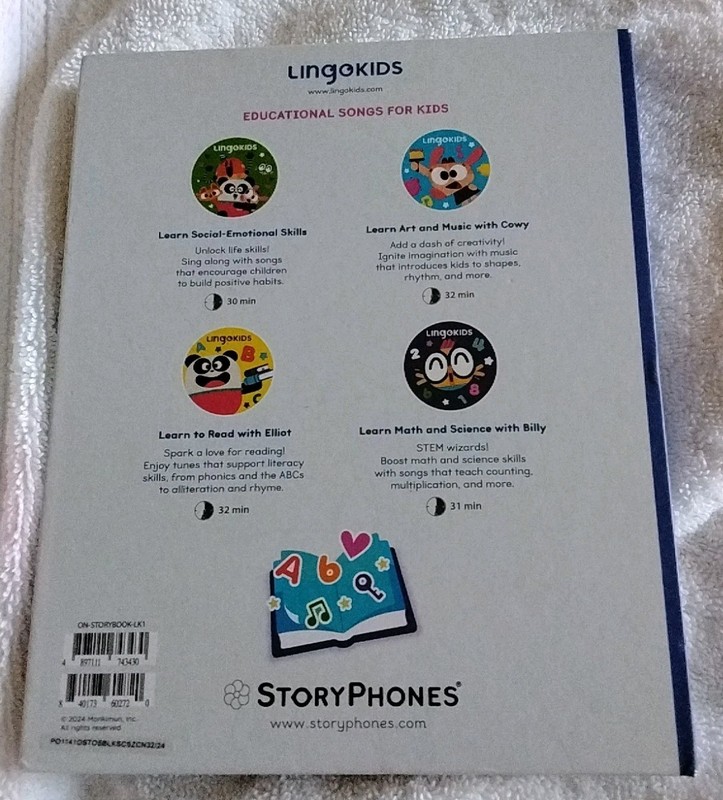 StoryPhones with 4 Educational Screen Free Audio Disks gallery
