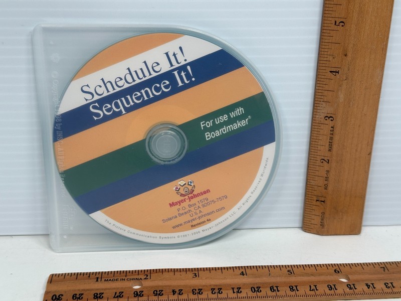 Schedule It! Sequence It! for use with Boardmaker Mayer-Johnson