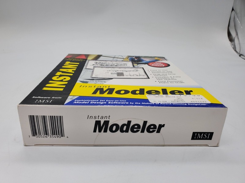 INSTANT MODELER (Windows XP, V12, IMSI ,2003) For Model Designers & Builders gallery