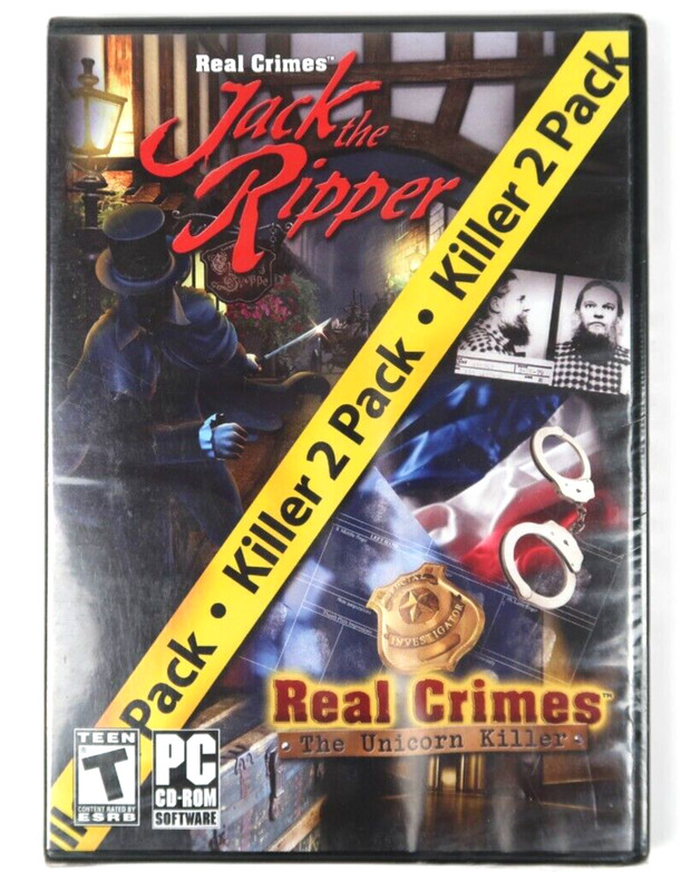 Real Crimes: Jack the Ripper The Unicorn Killer ( PC CD-ROM) Brand New Sealed
