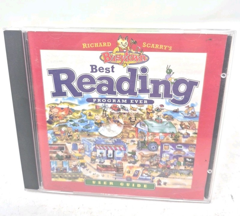 Richard Scarry’s Busytown Best Reading Program Ever – Software CD Users Guide