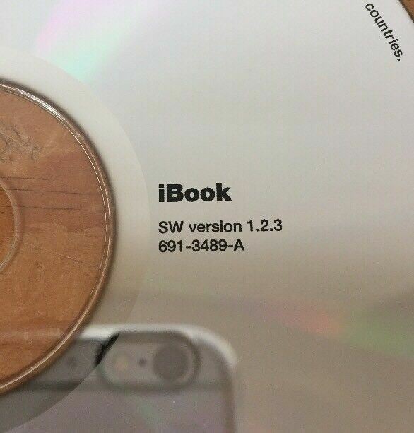 Mac Macintosh iBook Hardware Test 1.2.3 Software System Diagnostic CD-ROM Disc gallery