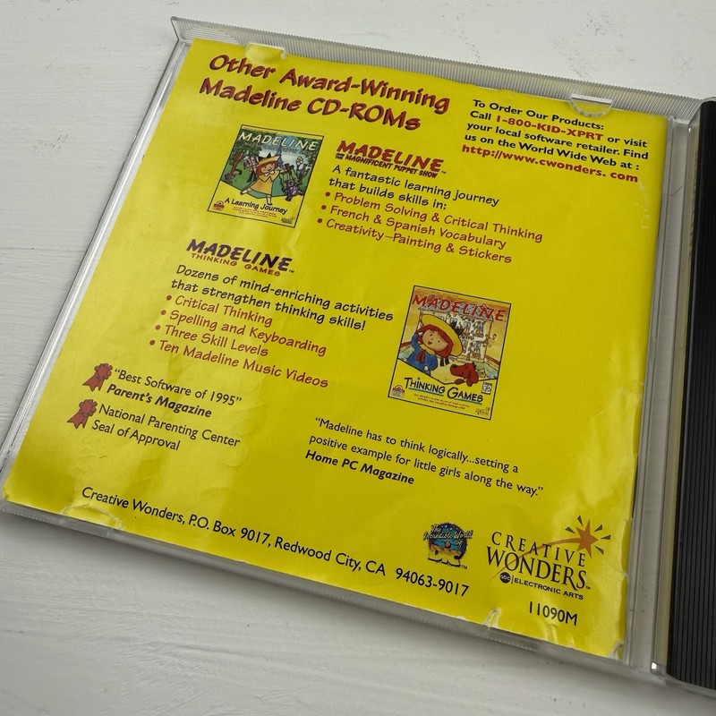 Madeline European Adventures CD-ROM Complete 1996 ABC Electronic Arts gallery