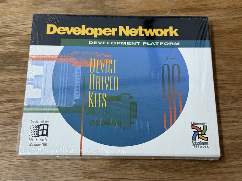 Microsoft Developer Network (MSDN) Device Driver Kits 1996 Sealed NEW