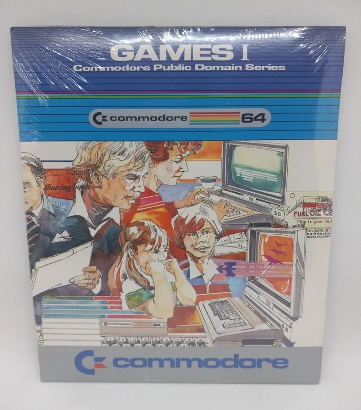 Commodore 64 – Games I Commodore Public Domain Series 1983 Brand New & Sealed