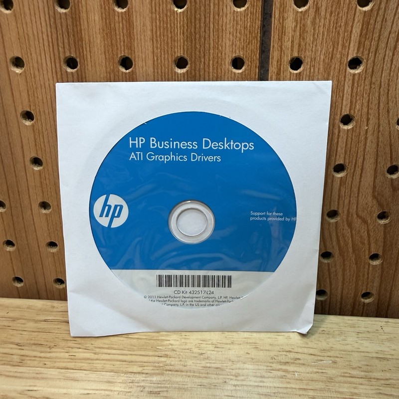 HP ATI Graphics Drivers CD Business Desktops Kit 432517-L24