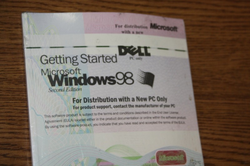 Microsoft Windows 98 Boot Disk (floppy) and CD With Product Key BOX-M gallery