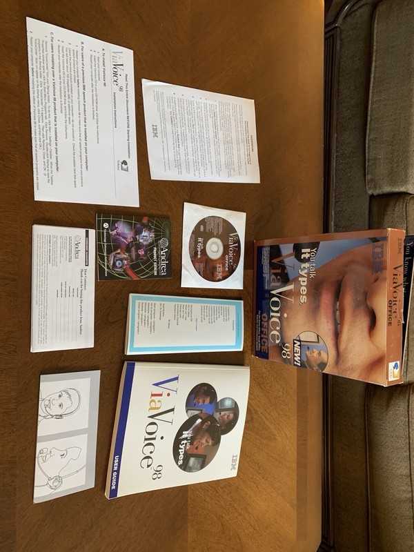 IBM ViaVoice 98 Office Edition — Talk To Text, for Windows 95 and later gallery