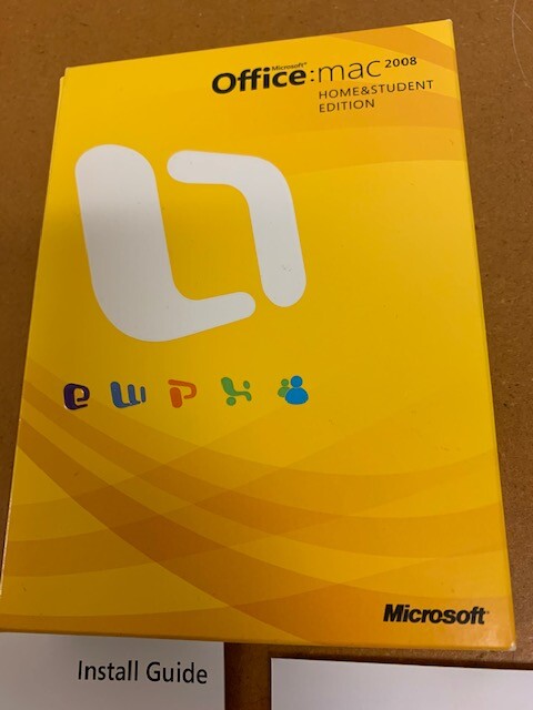 Microsoft Office 2008 Home and Student Edition for Mac