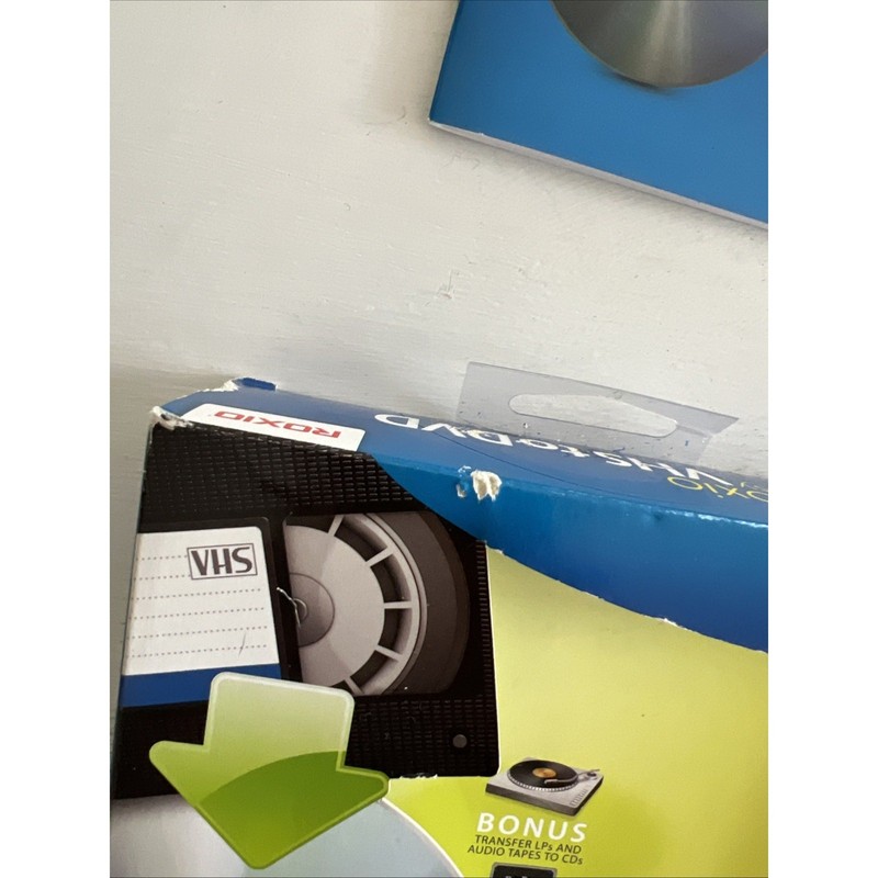 Roxio VHS to DVD for Windows Create DVD Movies from VHS Hi8 V8 OPEN BOX READ gallery
