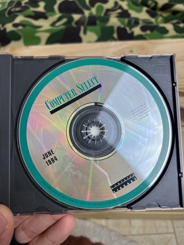 Computer Select Limited Edition 1 by Ziff Communications. Sealed CD ROM.