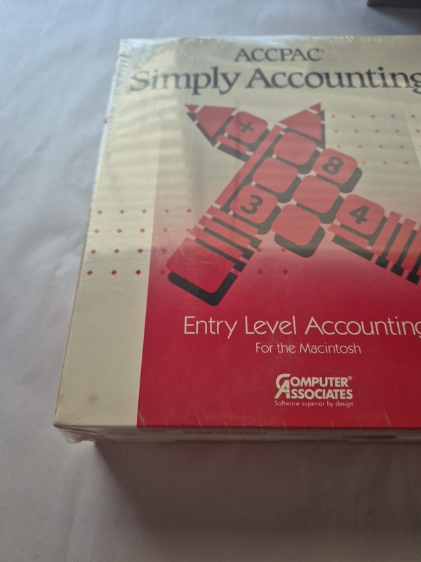 ACCPAC Simply Accounting for Windows, Computer Associates, 1991 Demo Copy SEALED gallery