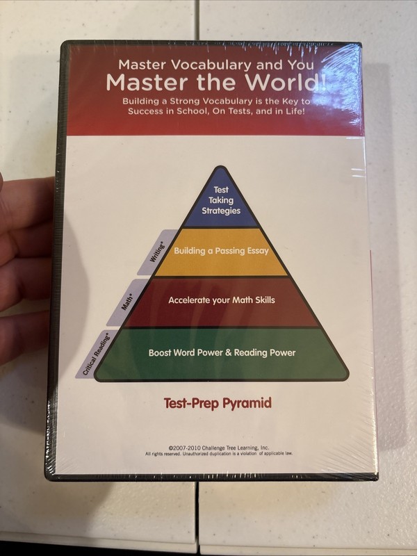 Test Prep Services Pyramid SAT/ACT Vocabulary HS Math Composition Grammar SEALED gallery