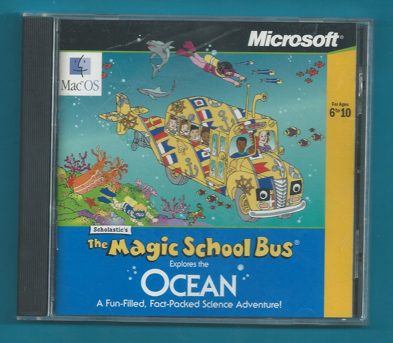 Scholastic’s The Magic School Bus Explores the Ocean MAC OS Science Adventures