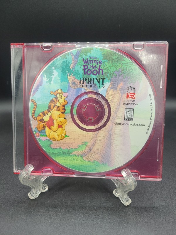 Disney Winnie the Pooh Print Studio (PC, Disney Interactive)