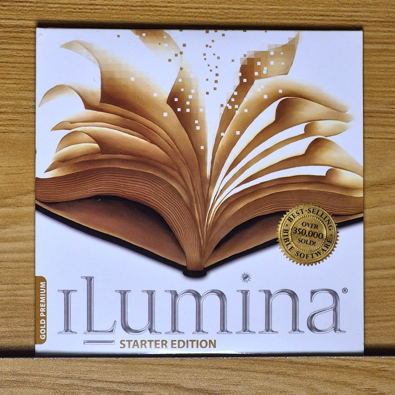 iLumina Starter Edition Gold Premium Bible Software PC/Mac Interactive Encyclope
