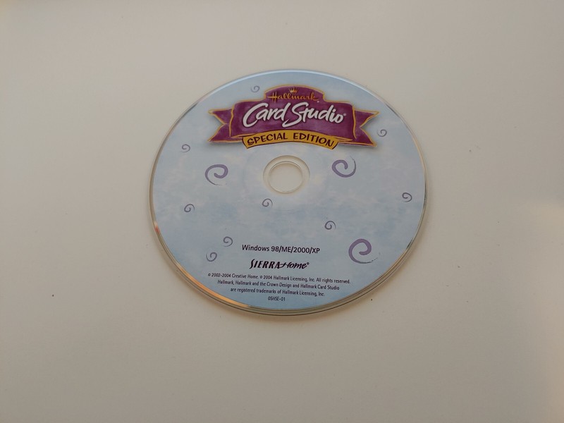 Hallmark Card Studio Special Edition Software (#a4)