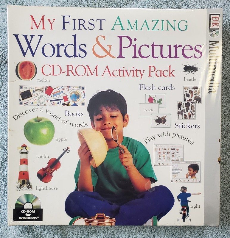 My First Amazing Words & Pictures CD-Rom Activity Pack PC