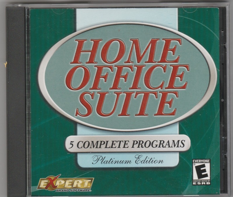 Home Office Suite Platinum Edition by Expert Software for WIN 95 / 98 ~ 2001