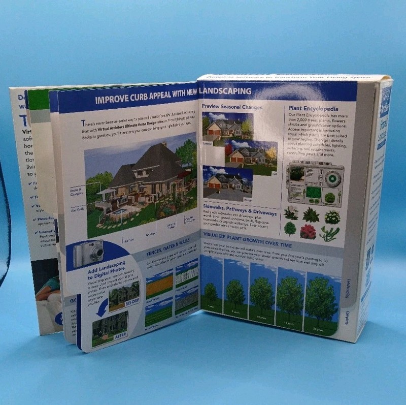 Virtual Architect Home & Landscape Platinum Suite PC CD-ROM gallery