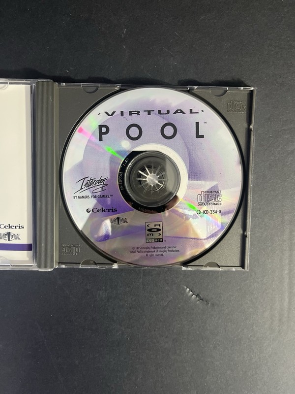 Virtual Pool PC Software - 1995 - Interplay - Case Cracked gallery