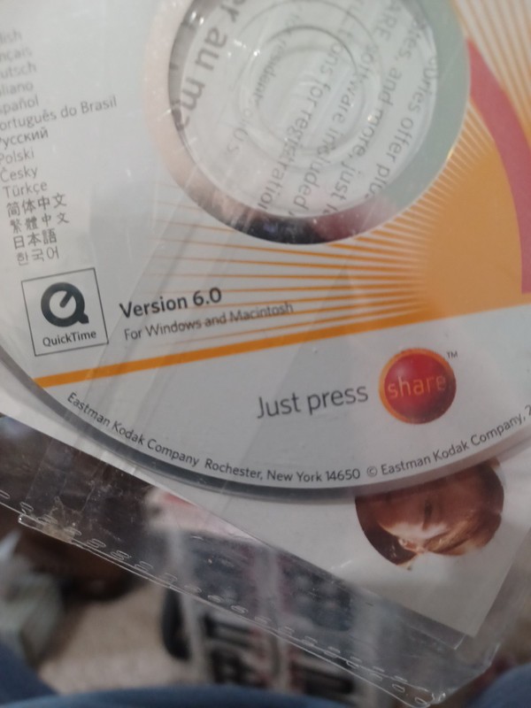 Kodak EasyShare Software Version 6.0 Disc CD for Windows & Macintosh SEALED NIB gallery