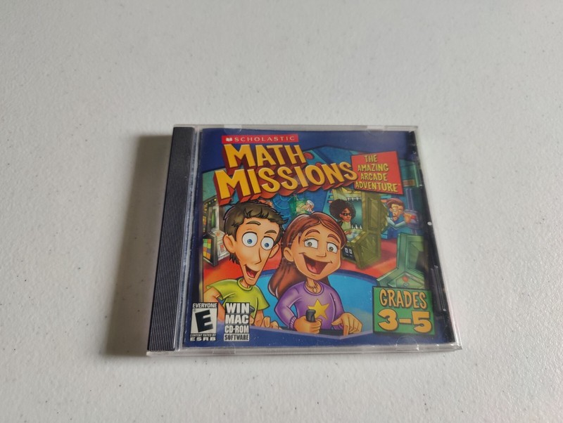 Scholastic Math Missions Amazing Arcade Adventure Grades 3-5