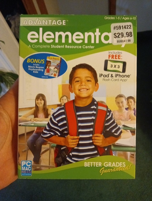 NEW Advantage Elementary A Complete Student Resource Center Grades 1-5 FREE SHIP