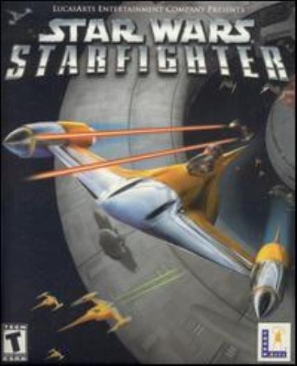 Star Wars StarFighter PC CD save Naboo hero pilot deep space flight combat game!