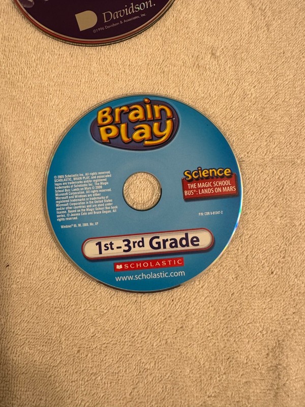 Brain Play 1st-3rd Grade – Science The Magic School Bus Lands on Mars 2005