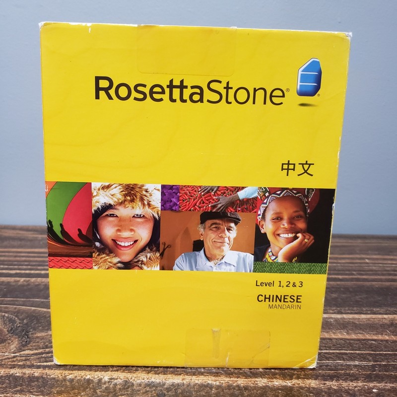 Rosetta Stone Chinese TOTAL 4 Mandarin Language Course Levels 1-3