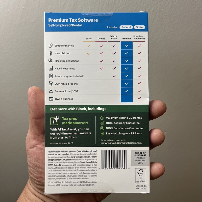 H&R Block Tax Software Premium 2025 ( get the PC/MAC details now)SAME DAY CODE gallery