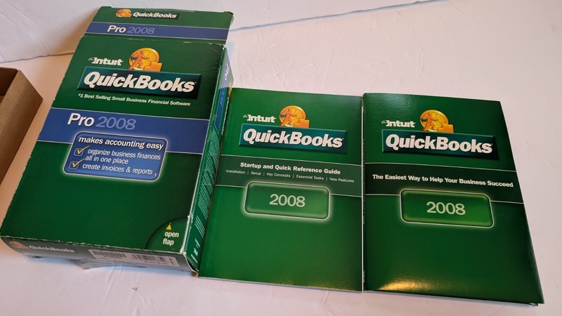 QUICKBOOKS Desktop Pro 2008 Accounting Windows US Version w product key gallery