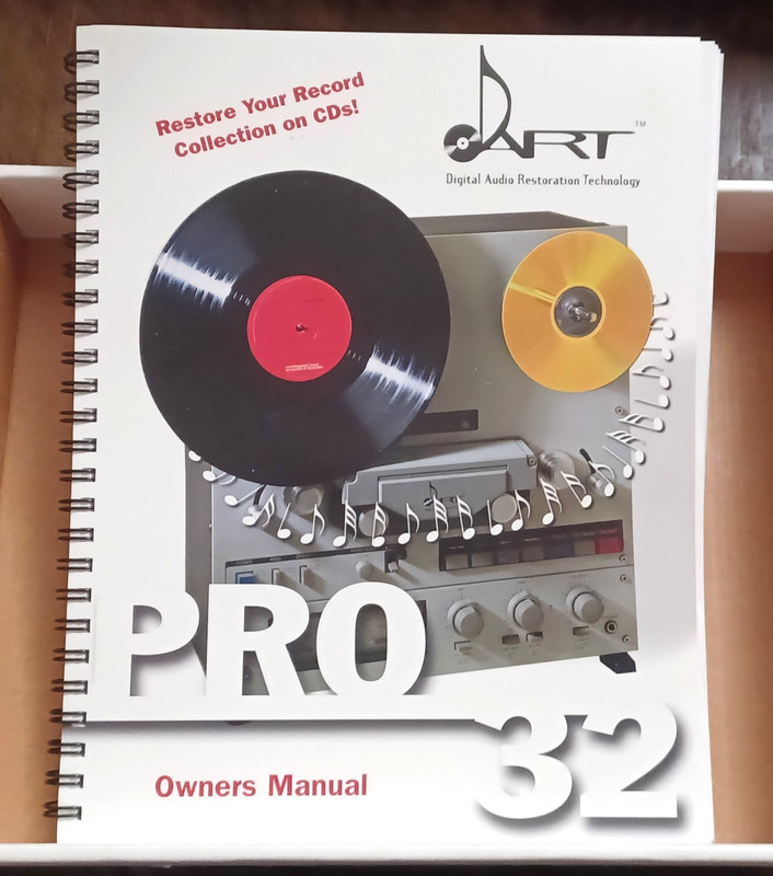 Dart CD Recorder Dartech Digital Audio Restoration Software & Instruction Book gallery
