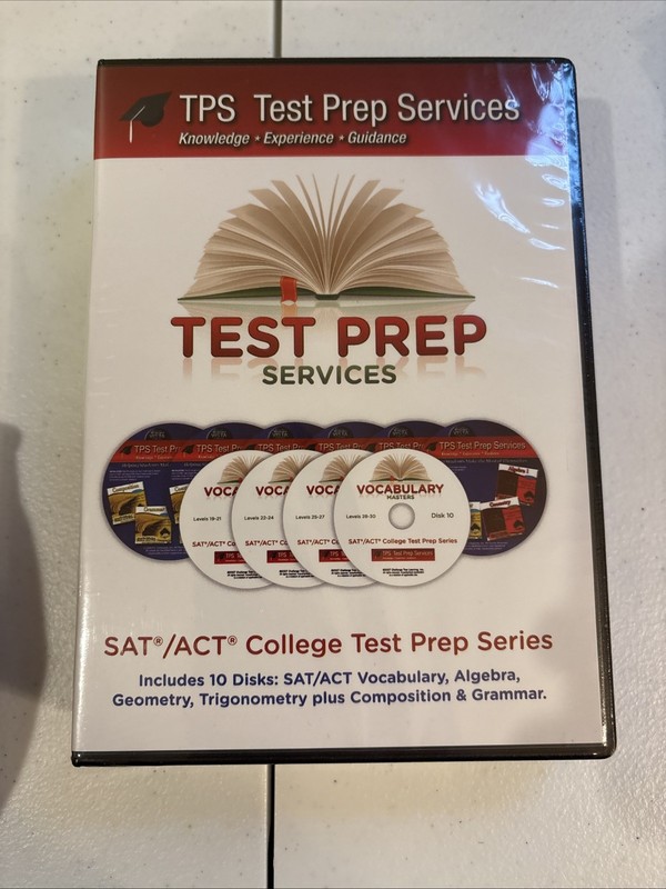 Test Prep Services Pyramid SAT/ACT Vocabulary HS Math Composition Grammar SEALED gallery