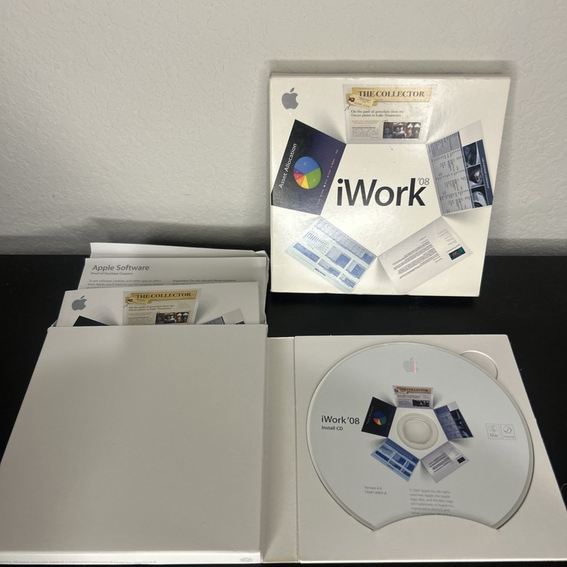 Apple iWork '08 Retail for Mac - Everything Included Genuine MA790Z/A gallery