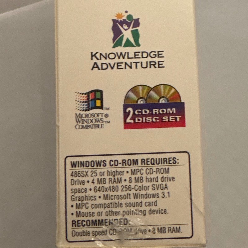 The Random House Kid's Encyclopedia 2 CD-ROM Disc Knowledge Adventure Jumpstart gallery