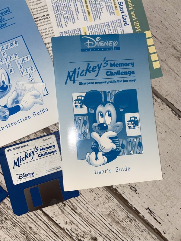 Mickey’s Word Adventures (PC) Memory Challenge & Crossword Puzzle Maker gallery