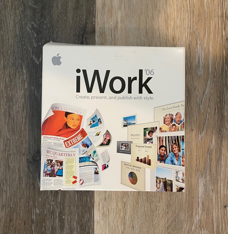 Apple iWork ’06 (1 User/s) – Full Version for Mac MA222Z/A