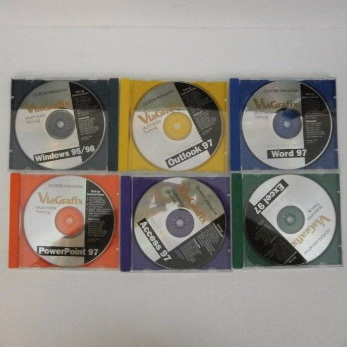 ViaGraFic Multimedia Training CD-ROM Interactive Set of 6