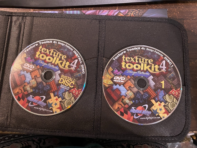 Digital Juice Texture Toolkit 4 Design Patterns w/ Case & install Disc gallery
