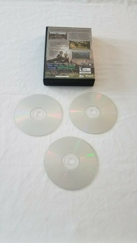 Age of Empires III (PC, 2005) Game with manual, box and key 3 DISKS PC CD-ROM gallery
