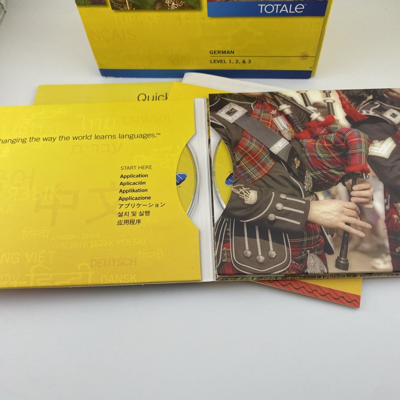 Rosetta Stone V4 TOTALe: German Level 1-3 Set for PC, Mac No Headset gallery