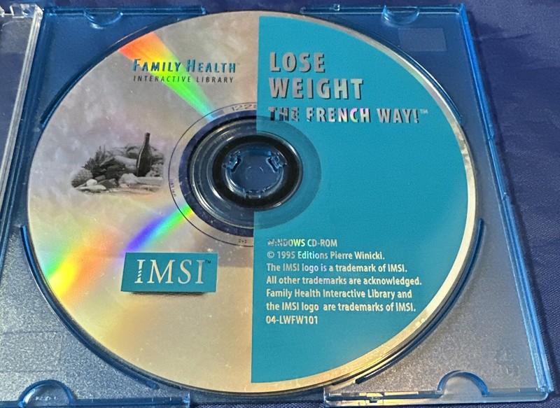 Lose Weight The French Way Family Health Interactive Library 1995 CD-ROM Windows gallery