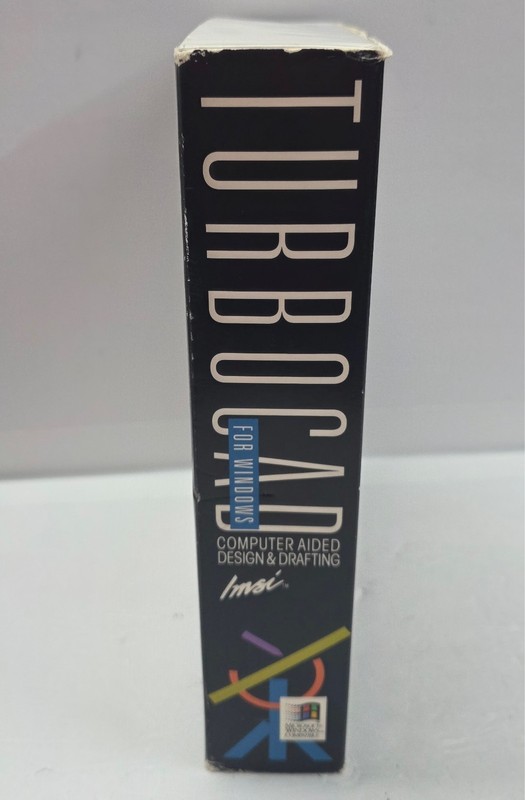 VINTAGE 1992 IMSI TurboCAD For Windows, 3.5" Discs - Design Drafting Software gallery